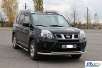 Nissan X-trail T31 2007-2014 Front Bull Bar ST014 (Stainless Steel) photo 2