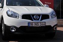Nissan Qashqai 2010-2014 Fog Light Trims with Recess (2 pcs, plastic) photo 9
