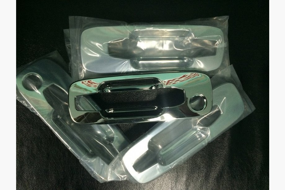 Nissan X-trail T30 2002-2007 Chrome Door Handle Covers (4 pcs, plastic) Image