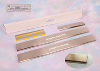 Nissan Primera P12 2002–2007 Door Sill Protectors Natanika Standard (4 pcs, Stainless Steel) photo 1