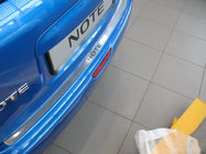 Nissan Note 2004-2012 Rear bumper protector Nataniko (2005-2007, stainless steel) photo 1