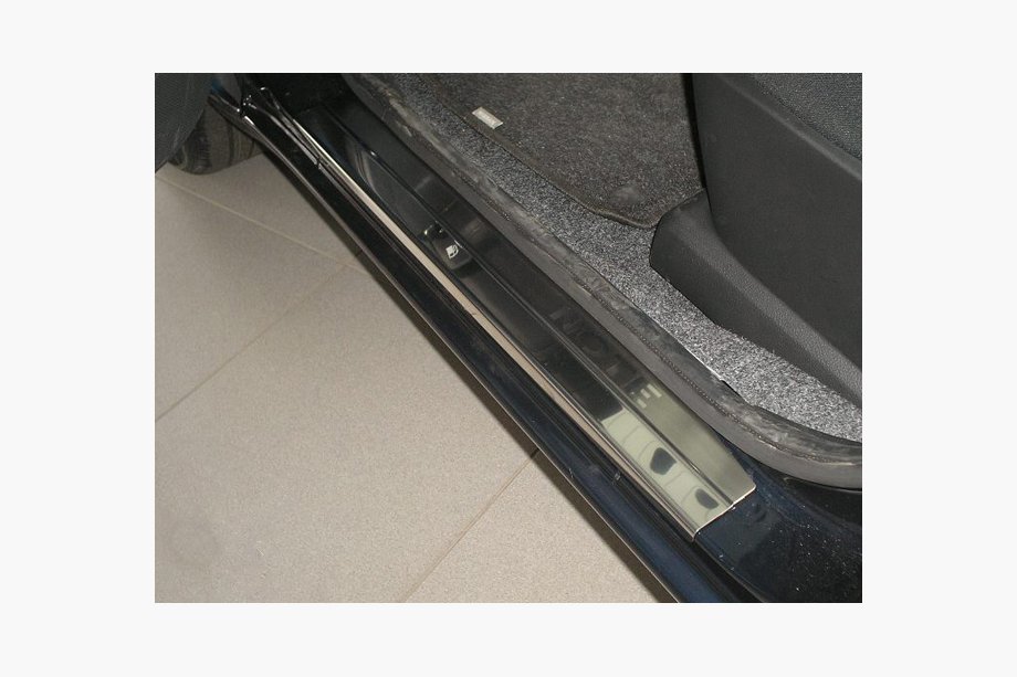 Nissan Note 2004-2012 Door Sill Covers Nataniko (4 pcs, Stainless Steel) Image