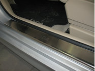 Nissan Tiida 2011-2014 Natanika Premium Door Sill Protectors (4 pcs, Stainless Steel) photo 1