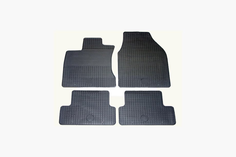 Nissan Qashqai 2010-2014 Original Rubber Floor Mats (4 pcs, Doma) Image