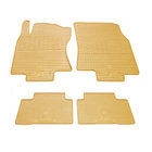 Nissan X-trail T32/Rogue 2014-2021 Beige Rubber Floor Mats (4 pcs, Stingray Premium) photo 1