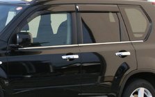 Nissan X-trail T30 2002-2007 Window Trim Stainless Steel (6 pcs) photo 1