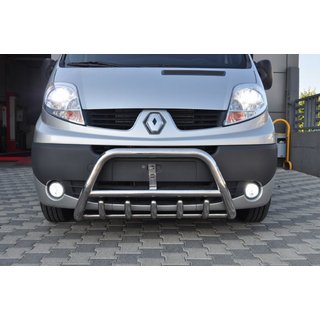 Bull Bar WT003 (Stainless Steel) Nissan Primastar 2002-2014 photo 1