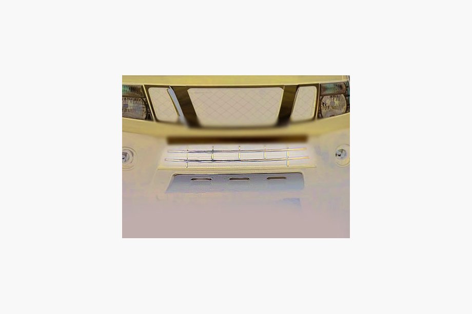 Nissan Navara 2006-2015 Bumper Grille (Stainless Steel) Image