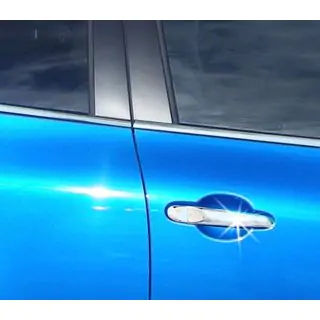 Chrome Door Handle Covers (4 pcs, Stainless Steel) photo 1