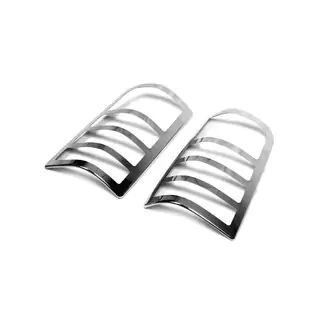 Chrome Tail Light Covers (2 pcs, Stainless Steel) photo 2