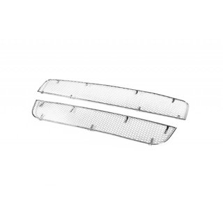 Grille Covers (2 pcs, Stainless Steel) Fiat Punto Grande/EVO 2006-2018 photo 2