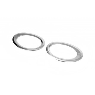 Fog light covers (2 pcs, stainless steel) photo 2