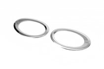 Ford Connect 2014-2021 Fog light covers (2 pcs, stainless steel) photo 2
