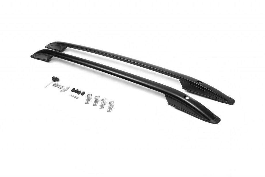 Nissan Qashqai 2010-2014 Roof Rails Skyport BLACK Image