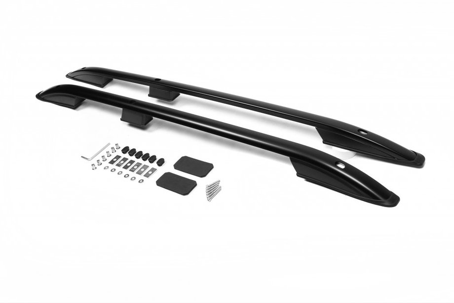 Porsche Cayenne 2003–2010 Skyport Roof Rails (matte black) Image