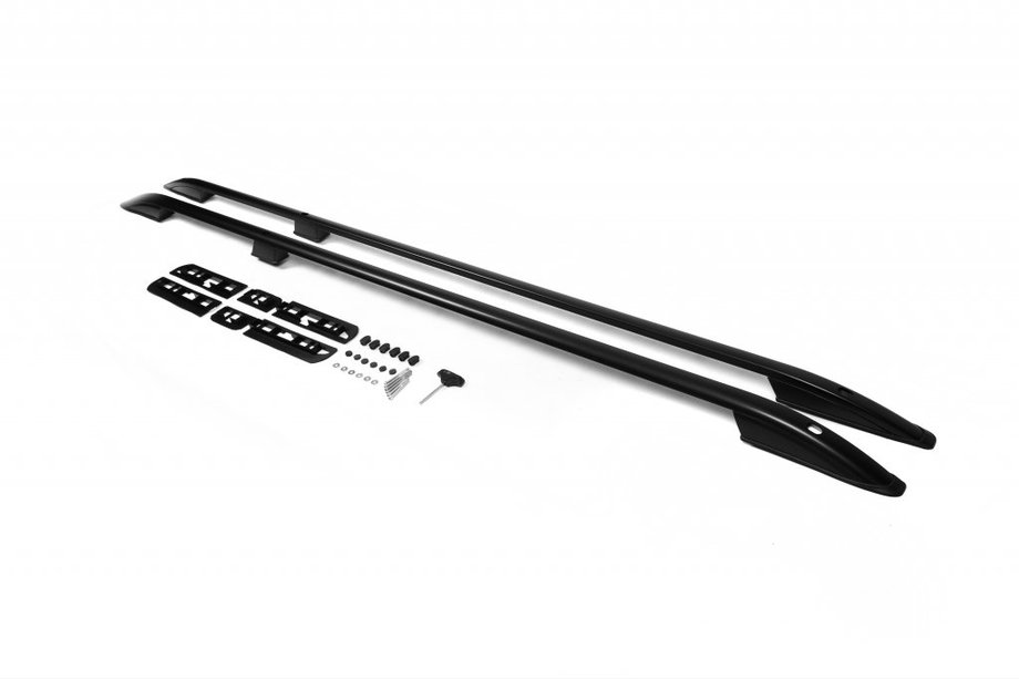 Volkswagen T5 Multivan 2003–2010 Skyport Roof Rails (black) Image