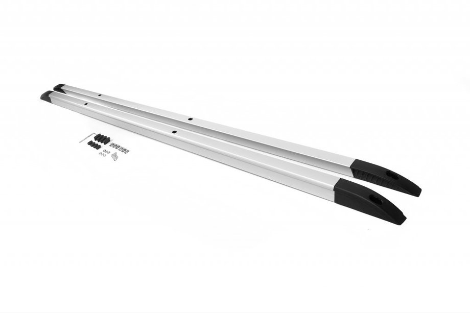 Renault Trafic 2001–2015 Integrated Roof Rails (Chrome) Image