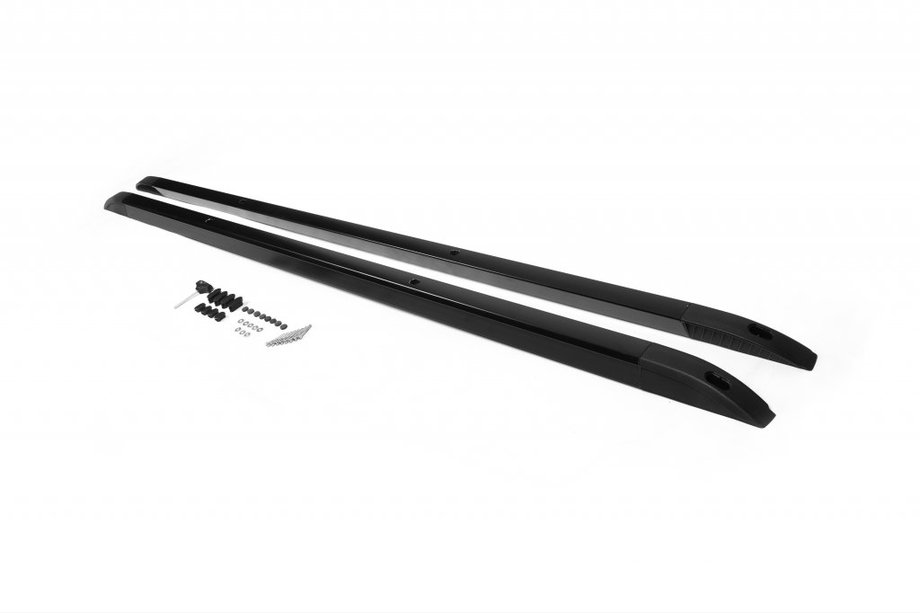 Volkswagen T5 Multivan 2003–2010 Integrated Roof Rails (black) Image