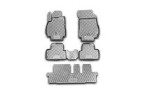 Chevrolet Orlando 2010-2018 Rubber floor mats interior (5 pcs, Novline) photo 1