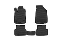 Chevrolet Aveo T300 2011-2020 Rubber floor mats (4 pcs, Novline) photo 1