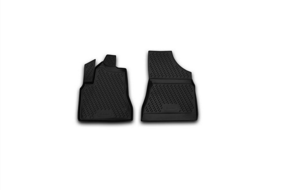 Citroen Berlingo 2008-2018 Rubber Floor Mats Interior (2 pcs, Novline) Image
