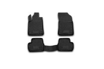 Citroen C-3 2009–2016 Rubber floor mats (4 pcs, Novline) photo 1