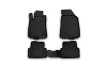 Citroen C-4 2010-2018 Rubber floor mats (4 pcs, Novline) Option 1 photo 1