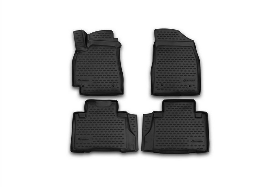 Geely Emgrand X7 2011- 3D Rubber Floor Mats for Interior (4 pcs, Novline) Image