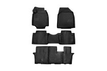 Honda Pilot 2008-2015 3D Rubber Floor Mats for Interior (4 pcs, Novline) photo 1