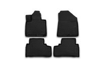Kia Sorento III UM 2014-2020 3D Rubber Floor Mats Interior (4 pcs, Novline) (Prime) 5/7 Seats photo 1