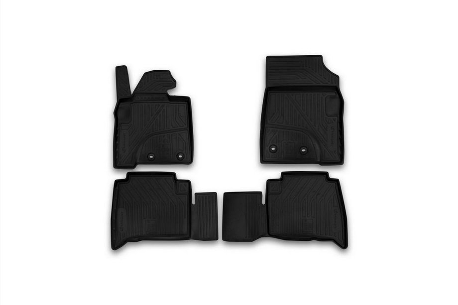 Lexus RX 2016-2022 3D Rubber Floor Mats for Interior (4 pcs, Novline) Image