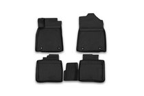 Lexus ES 2012-2018 (2015↗) 3D Rubber Floor Mats for Interior (4 pcs, Novline) photo 1