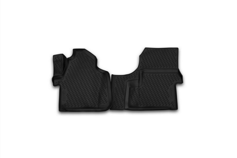 Mercedes Sprinter W906 2006–2018 (2015↗) Rubber Floor Mats (2 pcs, Novline) Image