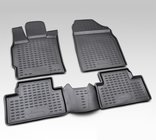 Mazda CX-7 2006-2012 Rubber floor mats (4 pcs, Novline) crossover from 2010 photo 1