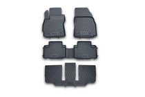 Mazda 5 2010-2018 (2010↗) Rubber Floor Mats (5 pcs, Novline) photo 1