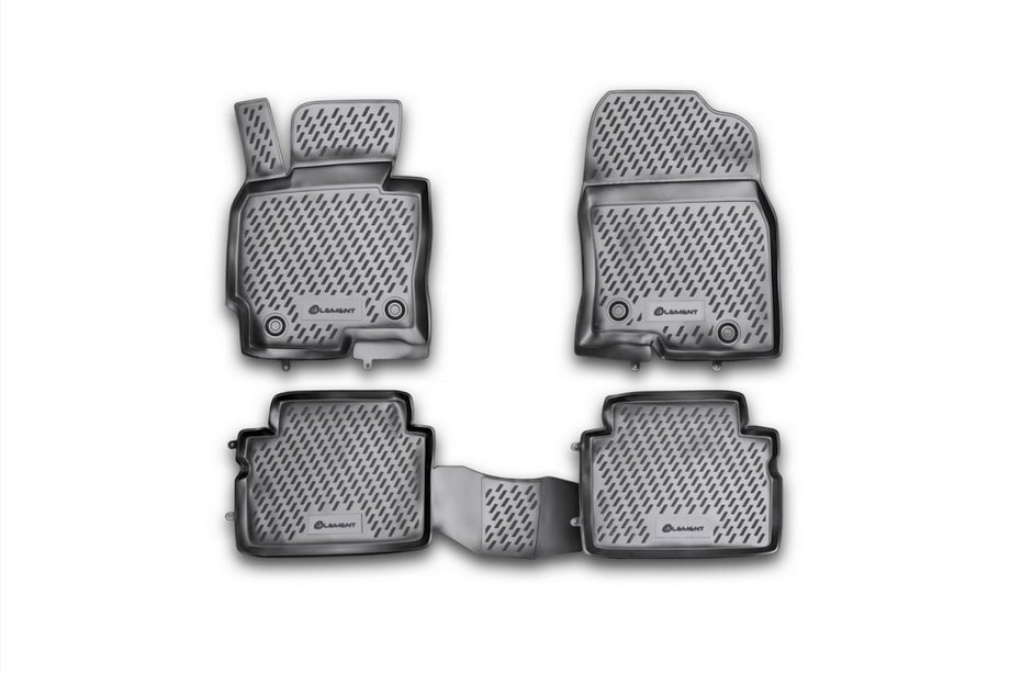 Mazda CX-5 2012-2017 Rubber floor mats (4 pcs, Novline) Image