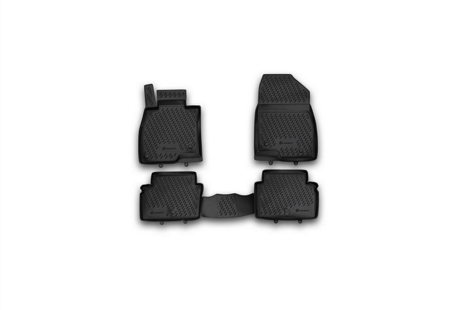 Mazda 6 2012-2024 Rubber Floor Mats Interior (4 pcs, Novline) SW Image