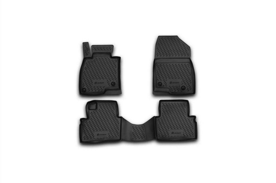 Mazda 3 2013-2019 Rubber floor mats (4 pcs, Novline) Image