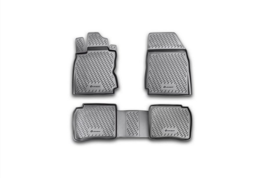 Nissan Note 2004-2012 Rubber floor mats (4 pcs, Novline) Image