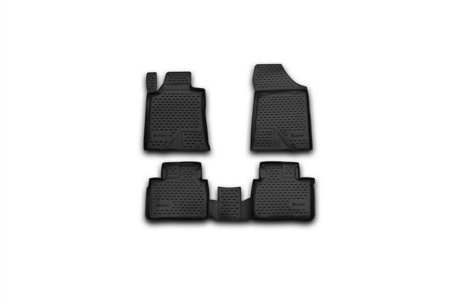 Nissan Teana 2014- Rubber floor mats (4 pcs, Novline) Image