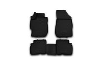 Nissan Almera N17 2012-2018 3D Rubber Floor Mats for Interior (4 pcs, Novline) photo 1