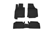 Opel Meriva 2002-2010 Rubber Floor Mats Interior (4 pcs, Novline) Option 2 photo 1