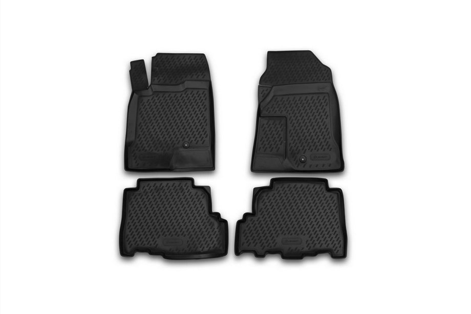 Opel Antara 2006-2017 Rubber Floor Mats Interior (4 pcs, Novline) Option 2 Image