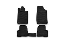 Peugeot 206 1998-2024 Rubber floor mats (4 pcs, Novline) photo 1