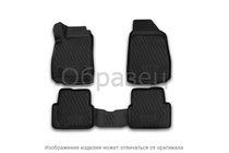 Peugeot 208 2012-2019 Rubber floor mats (4 pcs, Novline) photo 1