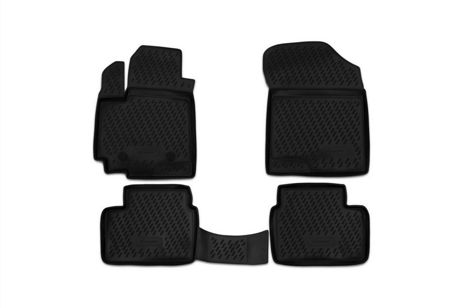 Suzuki Swift 2005-2010 Rubber floor mats (4 pcs, Novline) Image