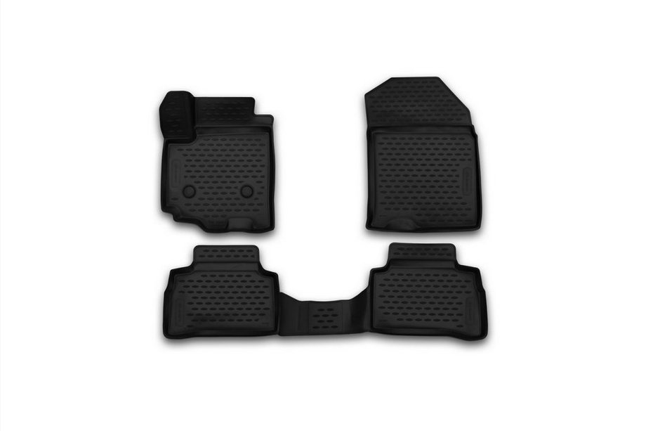 Suzuki Vitara 2015- 3D Rubber Floor Mats for Interior (4 pcs, Novline) SUV Image