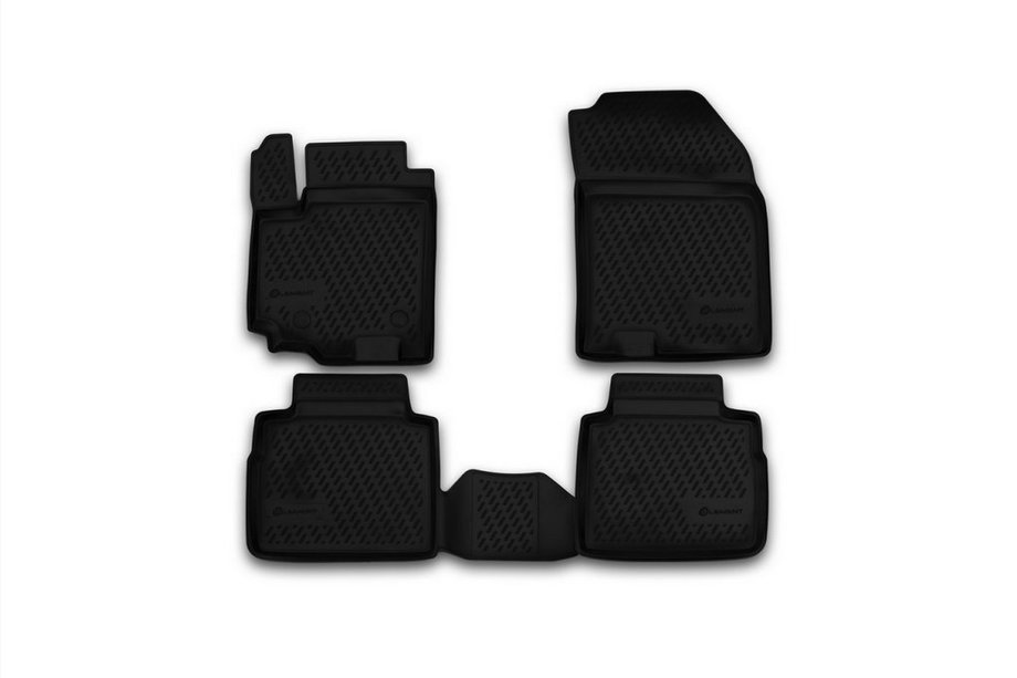 Suzuki SX4 S-Cross 2013-2016 Rubber floor mats (4 pcs, Novline) Image