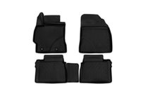 Toyota Corolla 2013-2019 (2016↗) 3D Rubber Floor Mats for Interior (4 pcs, Novline) photo 1