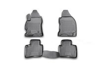 Ford Mondeo 2000-2007 Rubber floor mats (4 pcs, Novline) photo 1